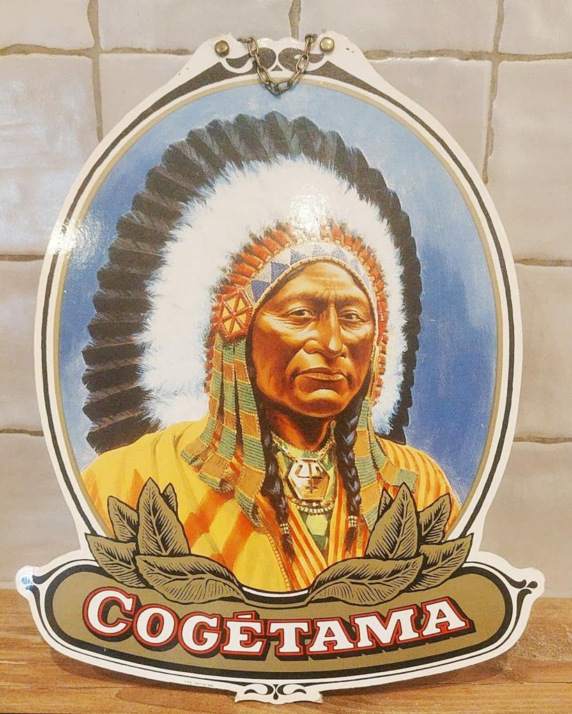 Cogetama sigaren reclame bord, Verzamelen, Merken en Reclamevoorwerpen, Ophalen