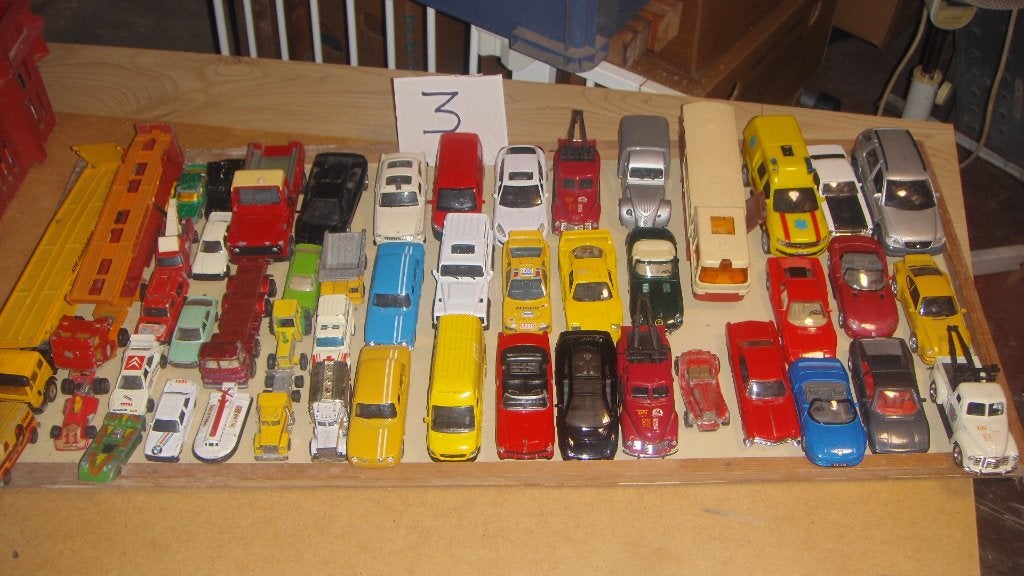 LOT DE 50 VOITURES MINIATURES, Enlèvement ou Envoi, Utilisé