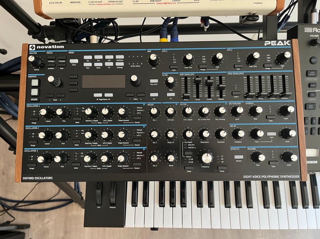 Novation Peak, Muziek en Instrumenten, Midi-apparatuur, Ophalen of Verzenden, Zo goed als nieuw