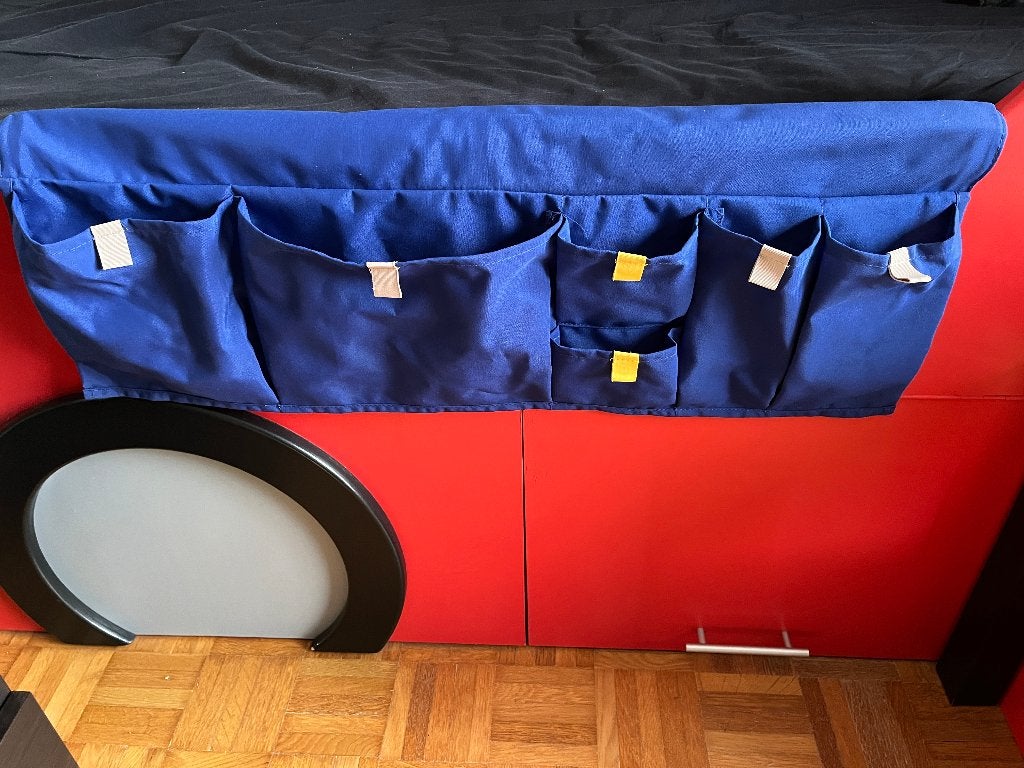 bedorganiser, Kinderen en Baby's, Ophalen of Verzenden, Opbergmeubel, IKEA, Blauw