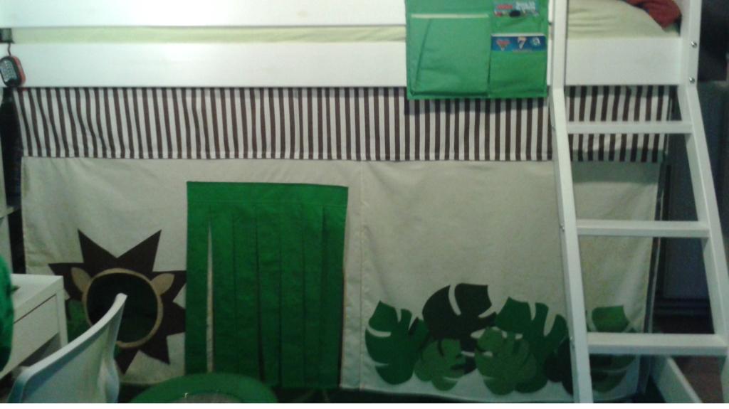 Rideaux de lit Jungle de Flexa, Enlèvement, Comme neuf