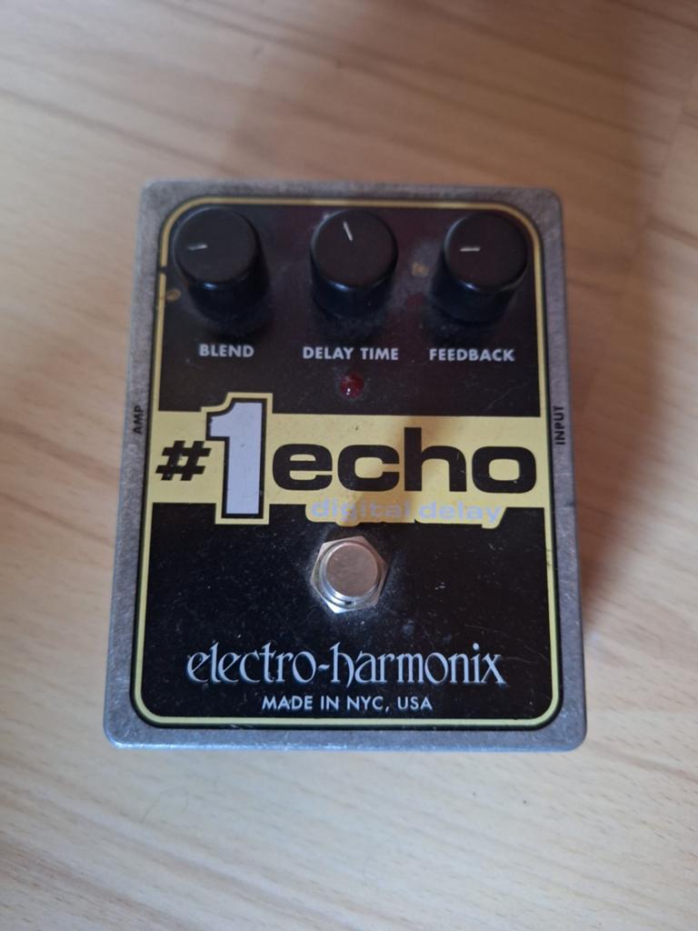 Electro harmonix 1echo pedaal., Ophalen