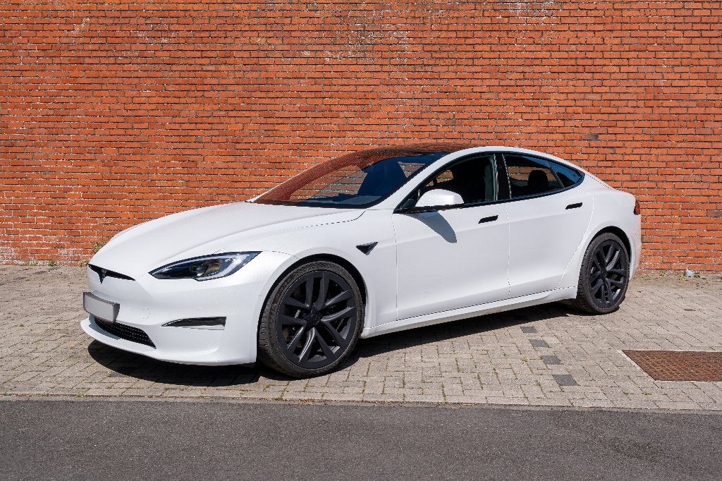 Tesla Model S Plaid, Auto's, Tesla, Bedrijf, Model S, Elektrisch, 5 deurs, Automaat, Wit, Zwart, Ophalen