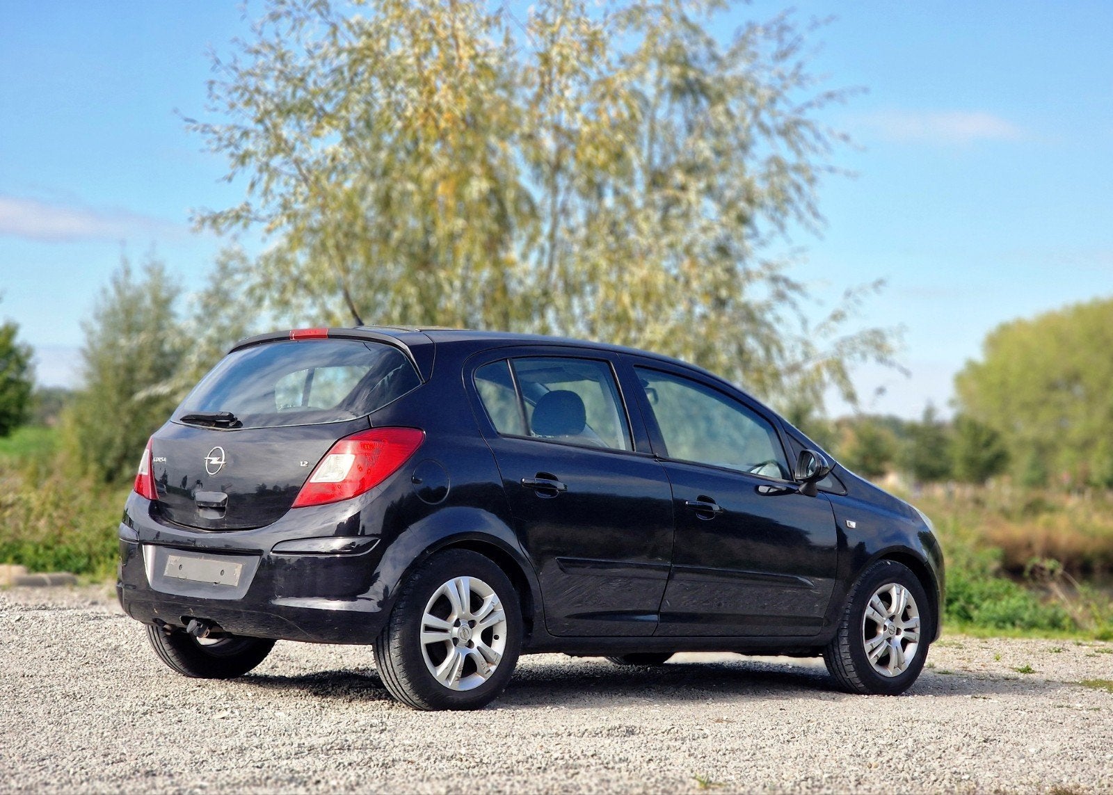 Opel Corsa 1.2 Benzine Automaat – Airco – Incl keuring VVK, Auto's, Automaat, Stof, Zwart, Zwart