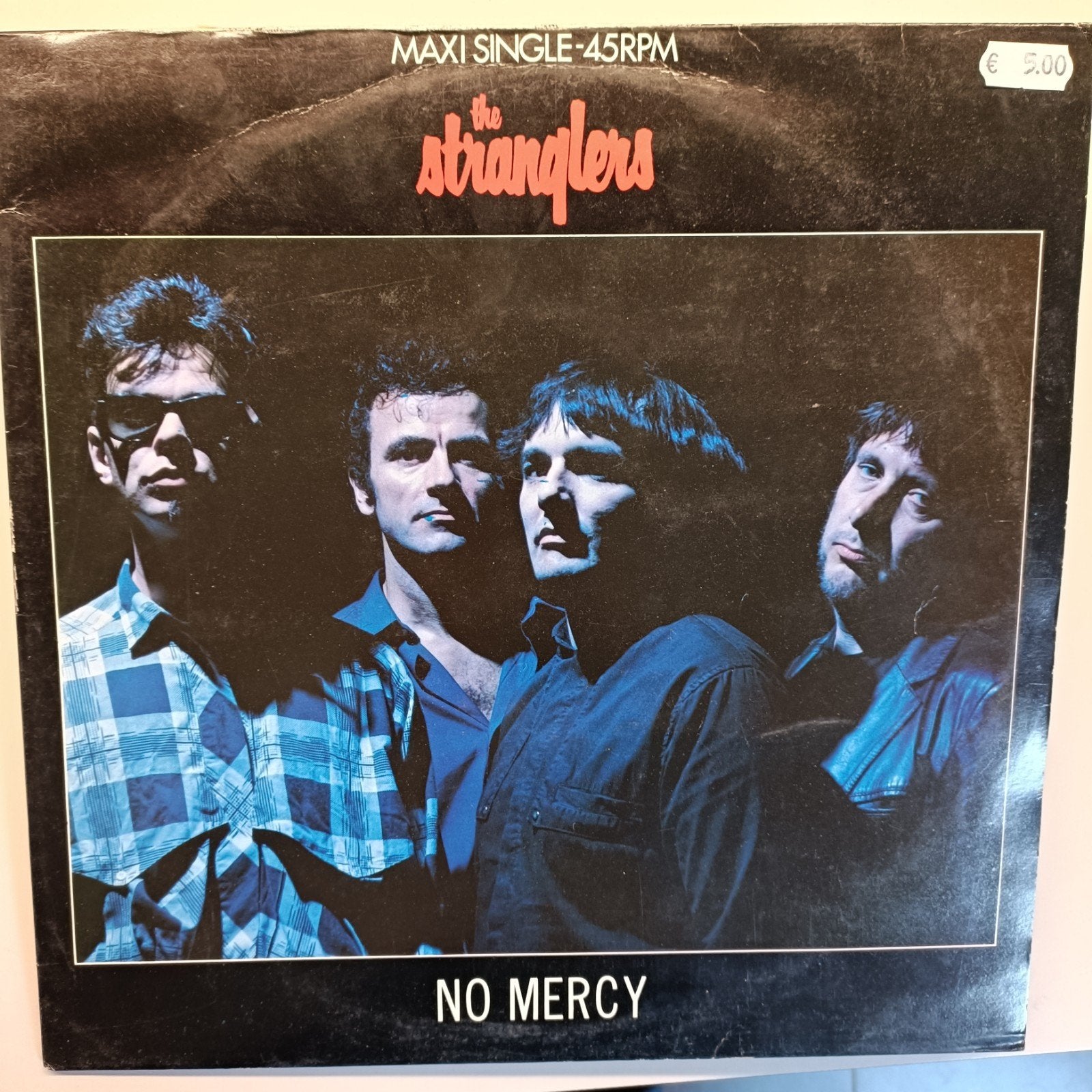 Maxi Single The Stranglers - No Mercy, Ophalen of Verzenden