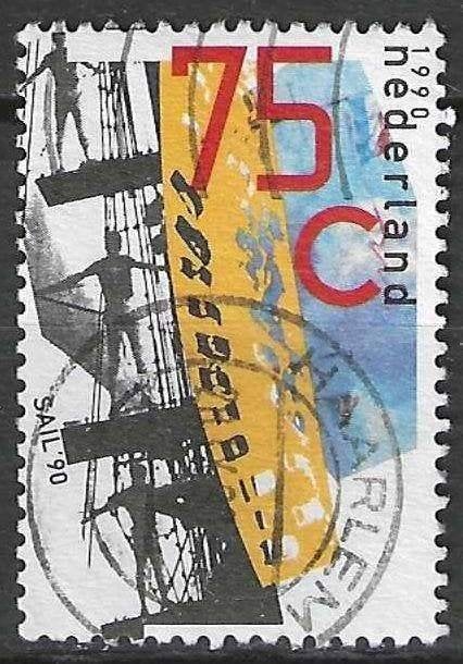 Pays-Bas 1990 - Yvert 1358 - Compagnie des Indes orient (ST), Envoi, Affranchi