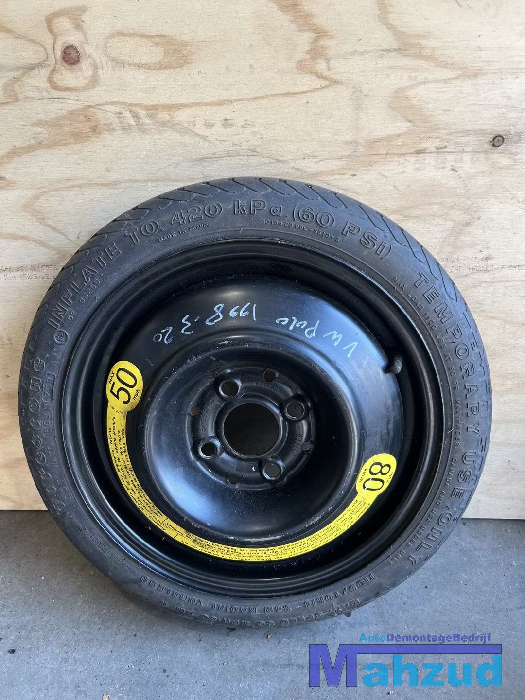 VW SEAT SKODA Thuiskomer 4x100 57.1 14 inch, Auto-onderdelen, Banden en Velgen, Info@fabrikant.eu, Fabrikantstraat 1
1000 AA  Amsterdam, NL