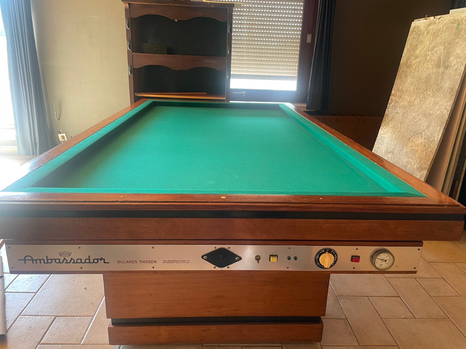 Drieband Ambassador, Sport en Fitness, Biljarten en Poolen, Ophalen, Gebruikt, Biljarttafel