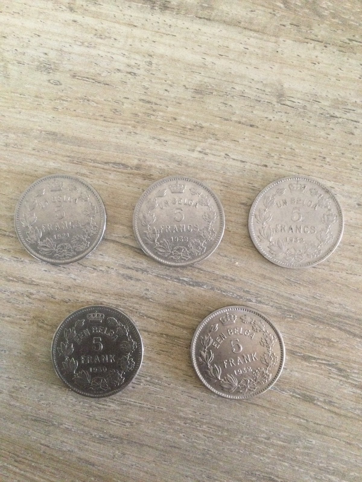 Munten Albert I. 5 Frank, Postzegels en Munten, Munten | België, Ophalen of Verzenden