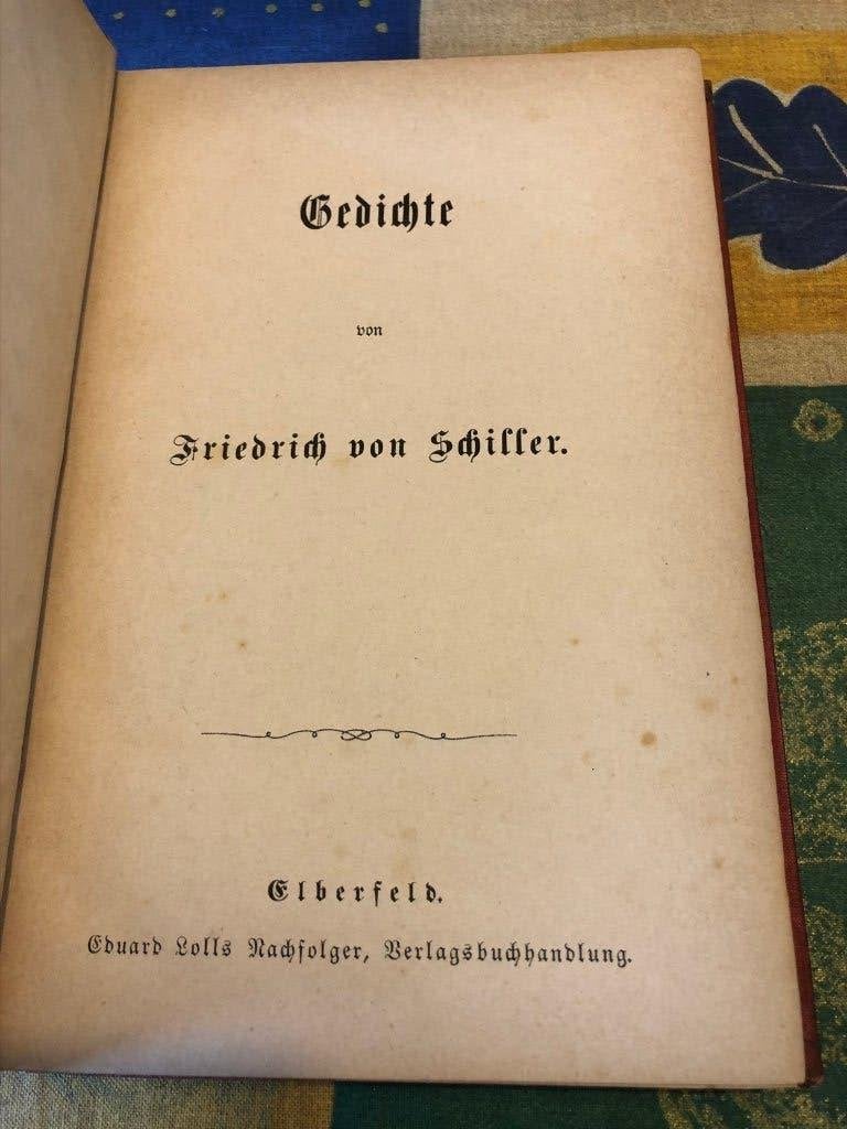 Schiller, Poésie, Livres, Poèmes & Poésie, Enlèvement ou Envoi, Utilisé, Schiller, Un auteur