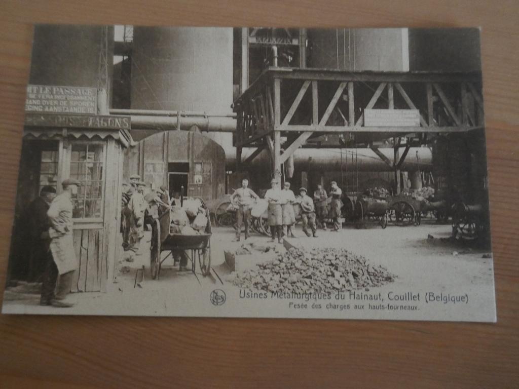 couillet usines métallurgiques du Hainaut, Envoi, Non affranchie, Hainaut
