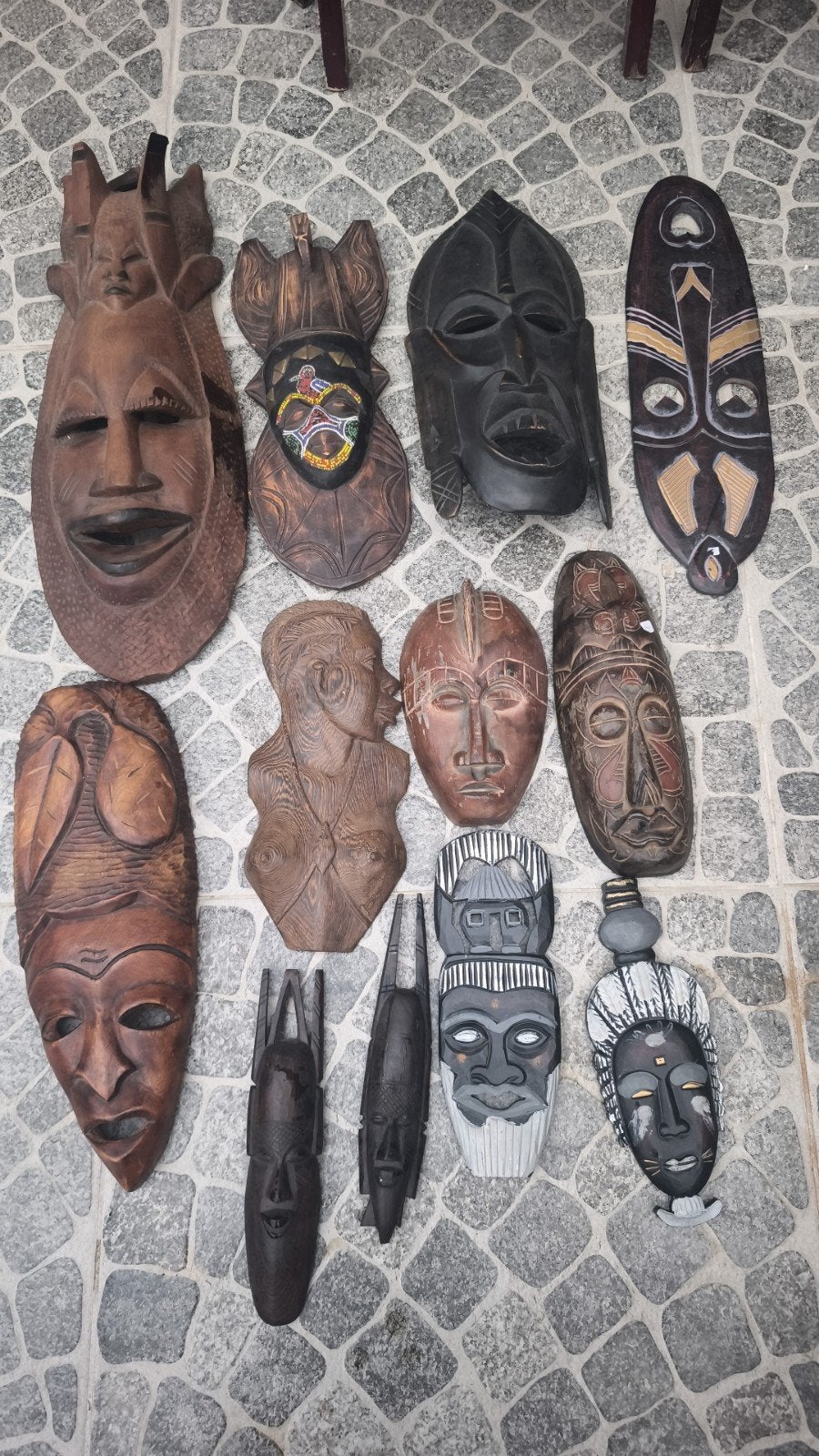 masque murale, Antiek en Kunst, Kunst | Niet-Westerse kunst, Ophalen of Verzenden, Masker