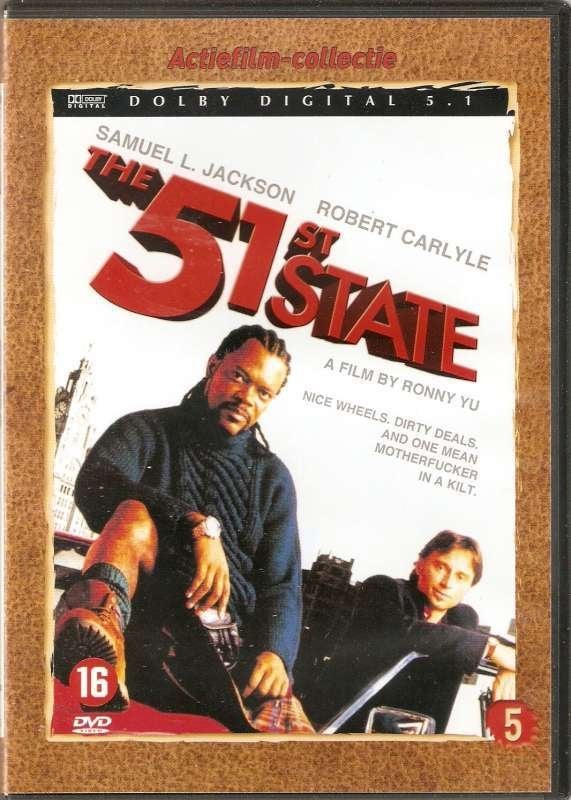 DVD The 51ste state - Actiefilm-collectie, CD & DVD, DVD | Action, Enlèvement ou Envoi, Anglais, Thriller d'action, À partir de 16 ans