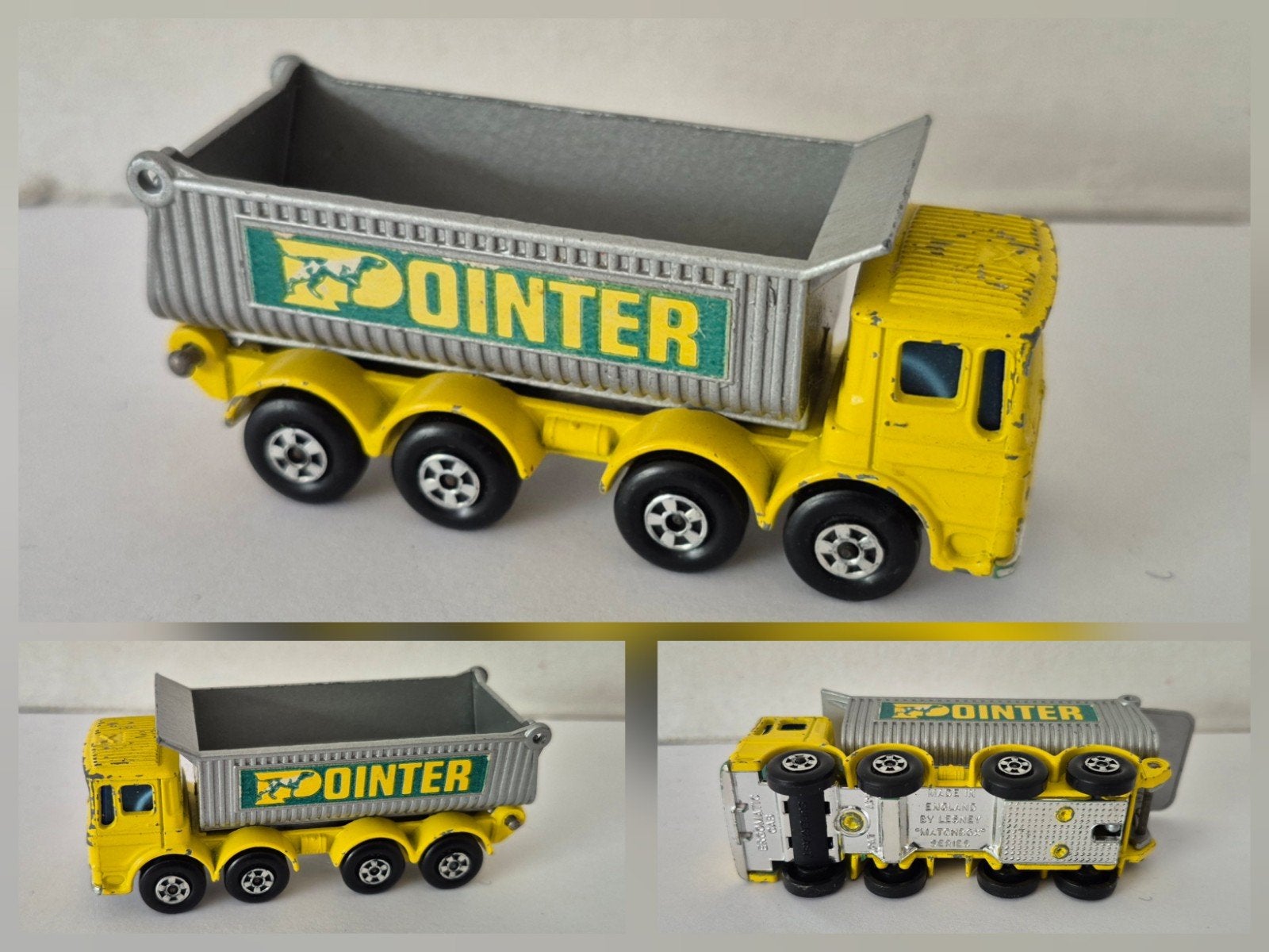 Matchbox SF 51-A 1970 8-Wheel Tipper, Enlèvement ou Envoi, Utilisé, Bus ou Camion