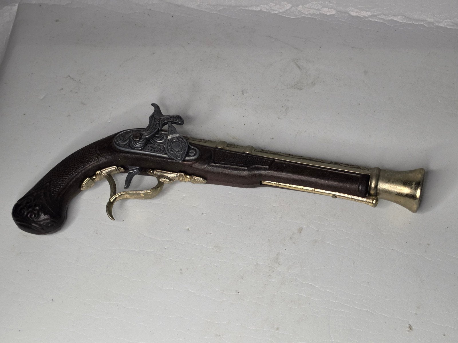 Stunning ornate flintlock replica - 37cm vintage-style, Ophalen