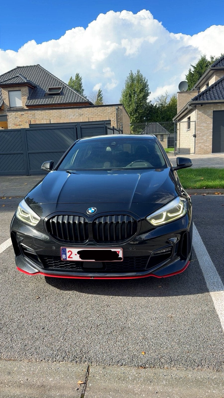 BMW 118D-pakket M, Auto's, 1 Reeks, Alcantara, Zwart, Parkeerassistent