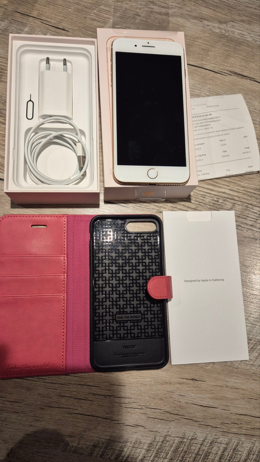 Iphone 8 plus 64 Gb etat impeccable full set, Télécoms, Téléphonie mobile | Housses, Coques & Façades | Apple iPhone, Autres matériaux