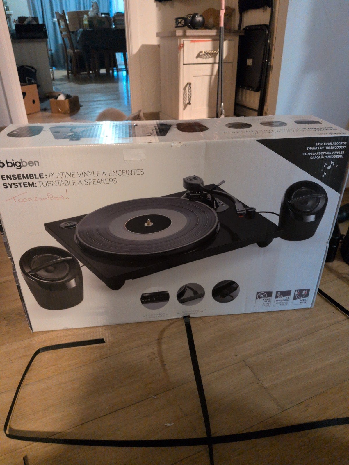 Bigben Interactive TD114NSPS, Audio, Tv en Foto, Ophalen, Platenspeler, Overige merken