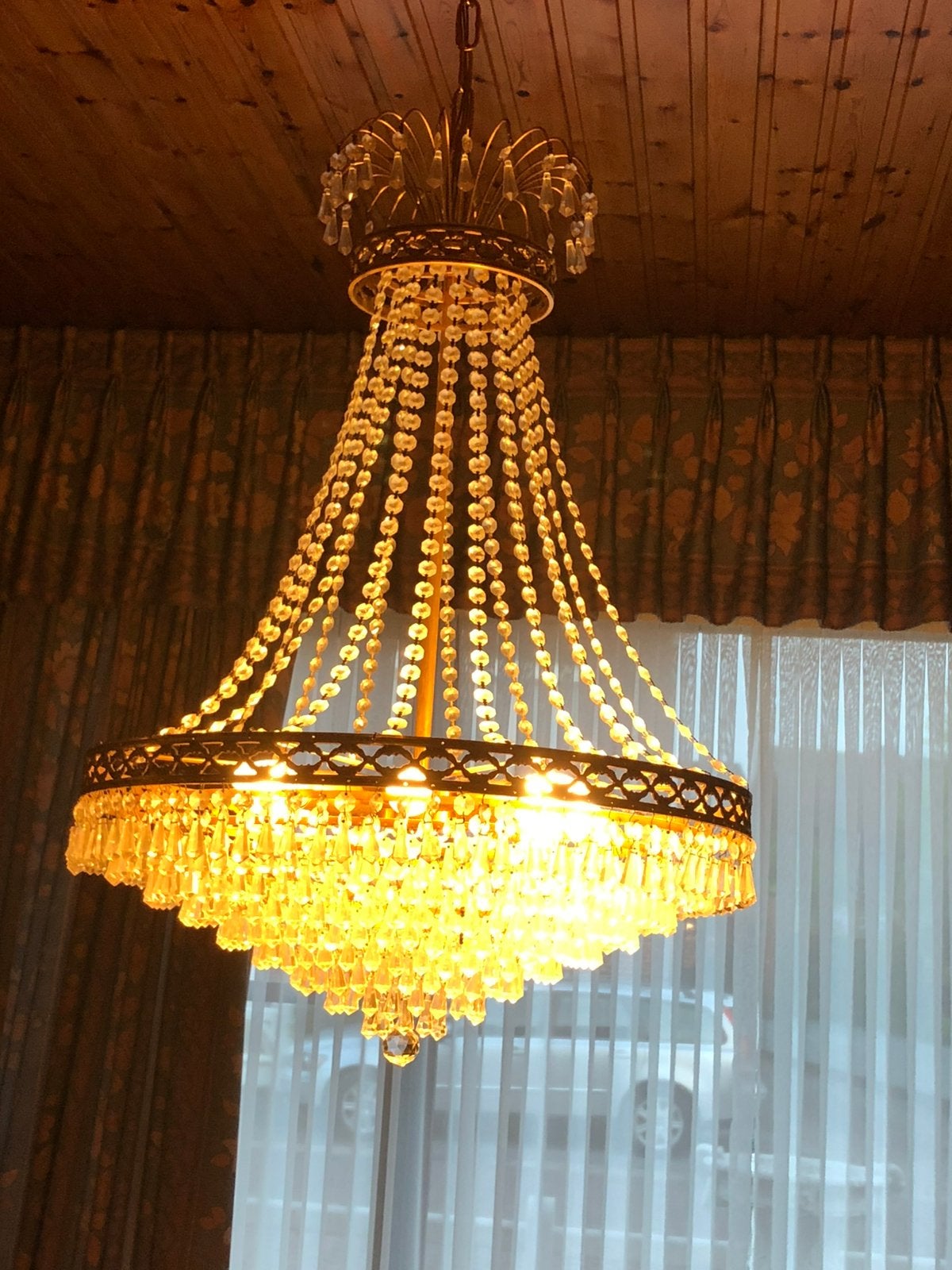 luster, Maison & Meubles, Lampes | Lustres, Enlèvement, Comme neuf
