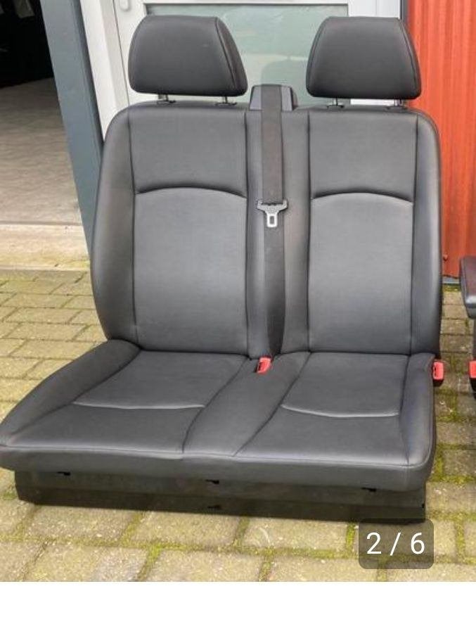 Sièges avant biplaces Mercedes Vito Viano + 2 sièges arrière, Autos : Pièces & Accessoires, Enlèvement, Mercedes-Benz