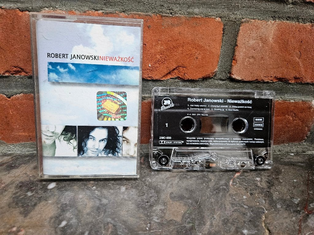 Robert Janowski – Nieważkość cassette | pop / Polish music, Enlèvement ou Envoi, Pop