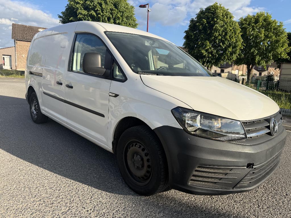 volkswagen caddy 2.0  tdi L2, 75 kW, Wit, Bedrijf, 5 deurs