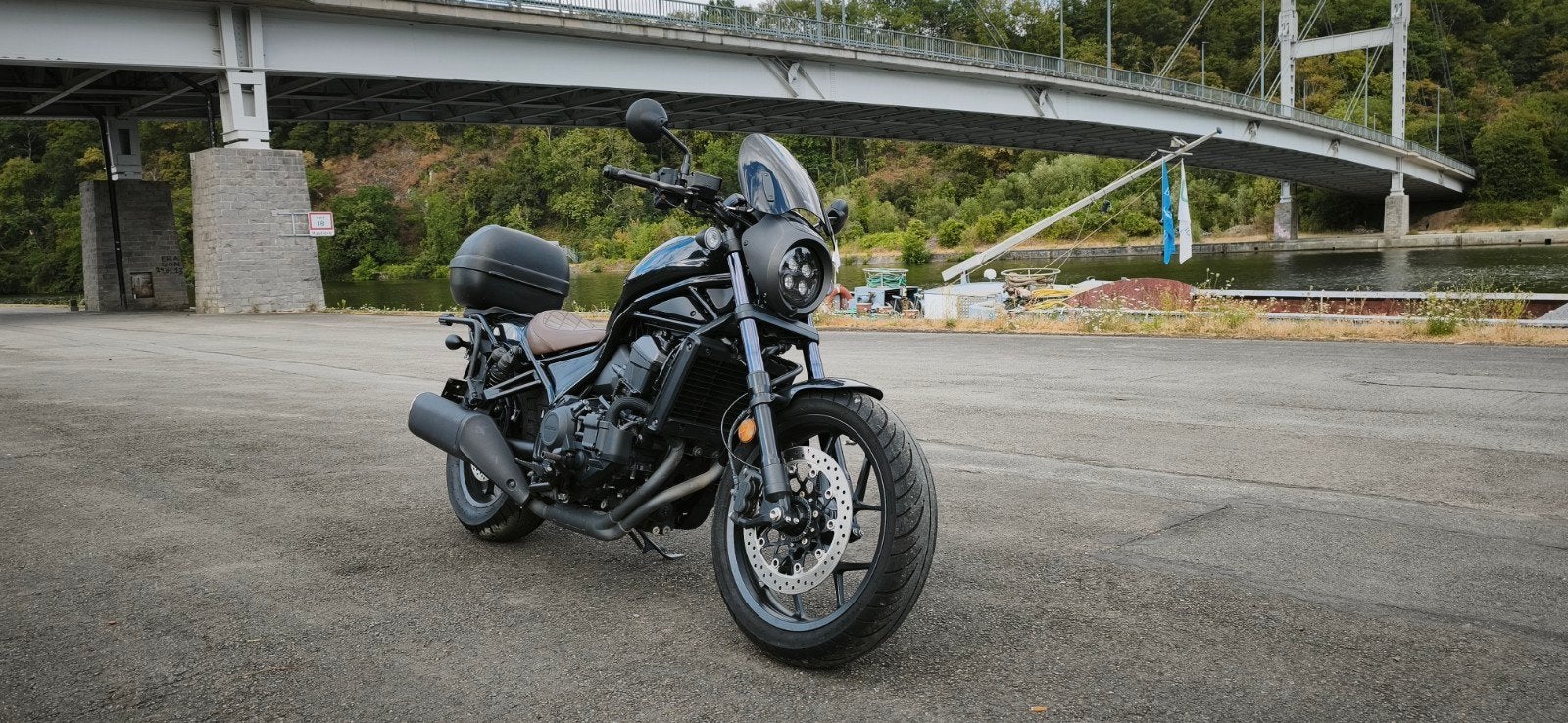 Honda Rebel 1100 DCT 09/21 9000km, Motos, Motos | Honda, Poignées chauffantes, Chopper, Particulier