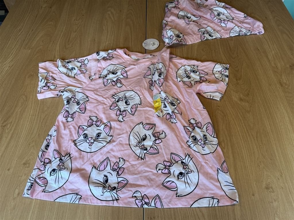 Disney Aristocats Dames Pyjama Primark - Maat L, Kleding | Dames, Pyjama's, Ophalen of Verzenden, Zo goed als nieuw, Maat 42/44 (L)