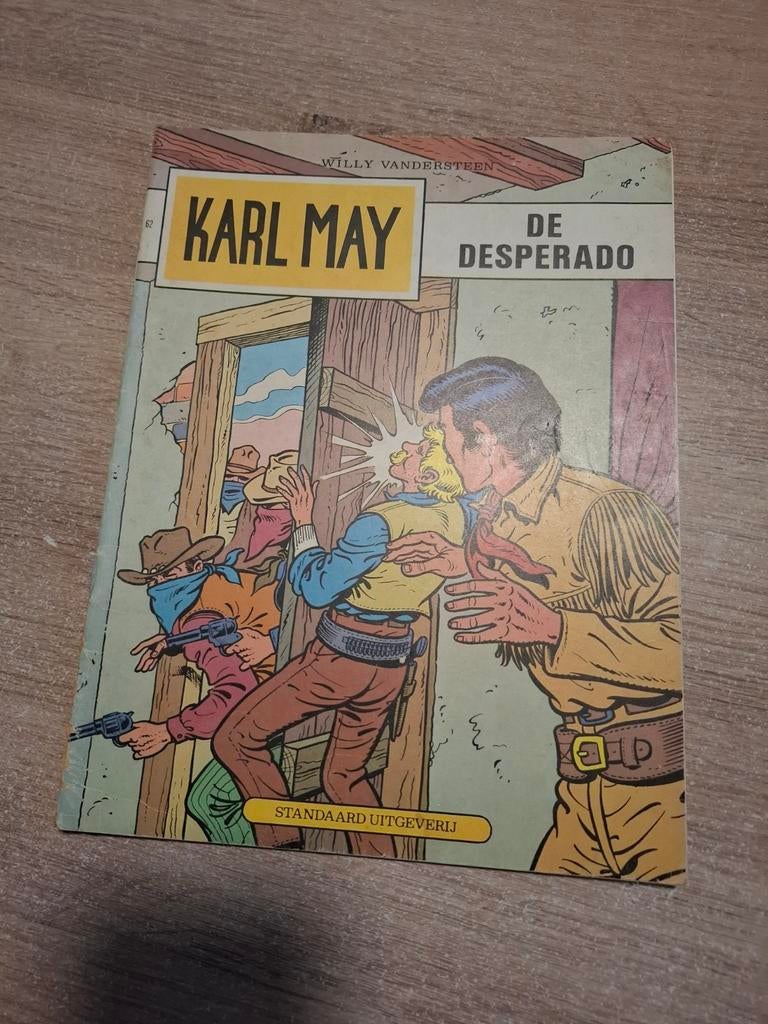 Stripboek Karl may -de desperado, Livres, BD, Enlèvement