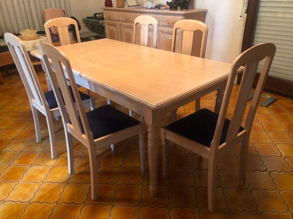 eetkamer, Ophalen, Gebruikt, Landelijk, 4 tot 6 stoelen