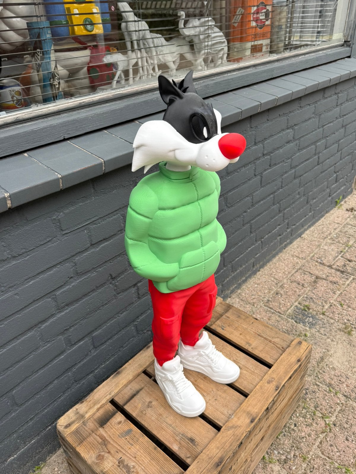 Groot Sylvester beeld, Ophalen, Gebruikt, Dier