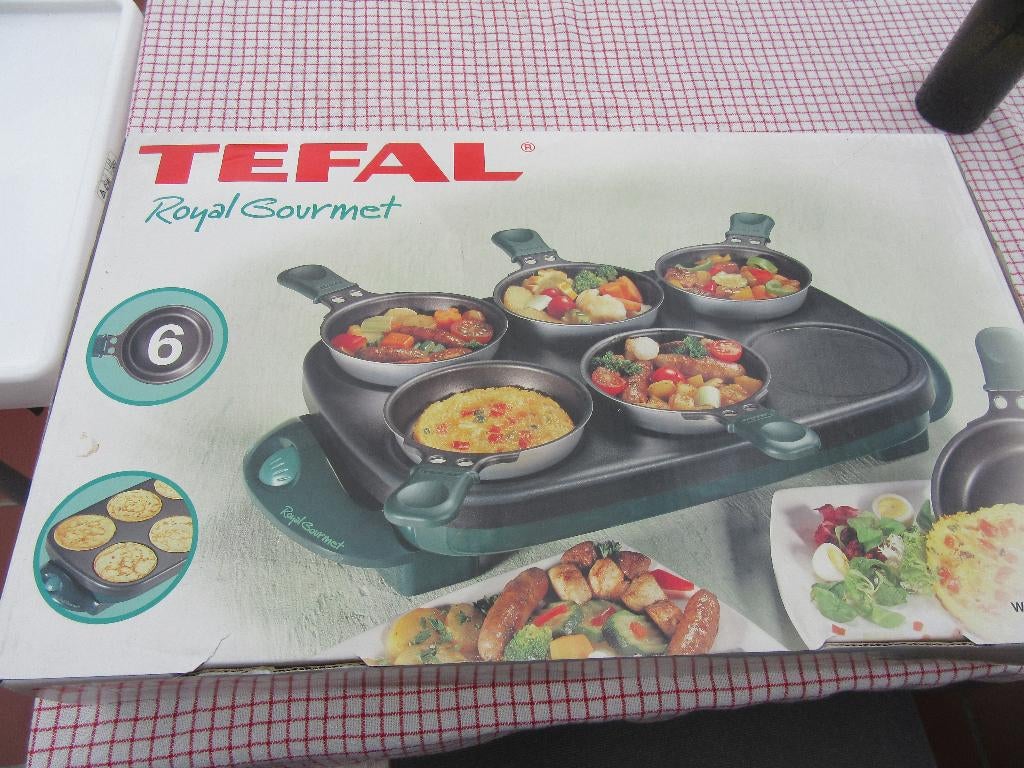 Tefal  Royal gourmet stel NIEUW, Ophalen of Verzenden, Nieuw, 4 t/m 7 personen