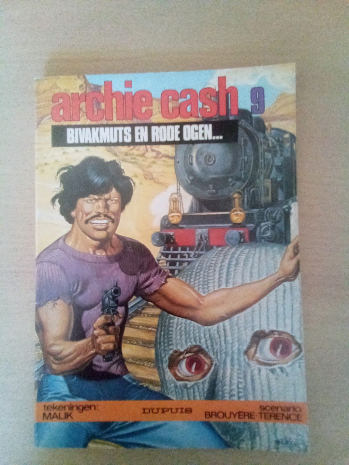 Stripverhaal Archie Cash (1983)1ste druk, Boeken, Stripverhalen, Ophalen of Verzenden