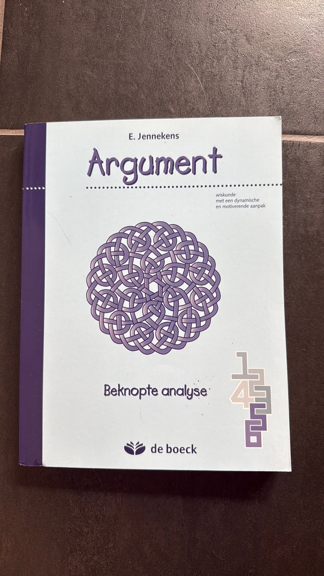 Wiskundeboek argument, Boeken, Ophalen, Zo goed als nieuw