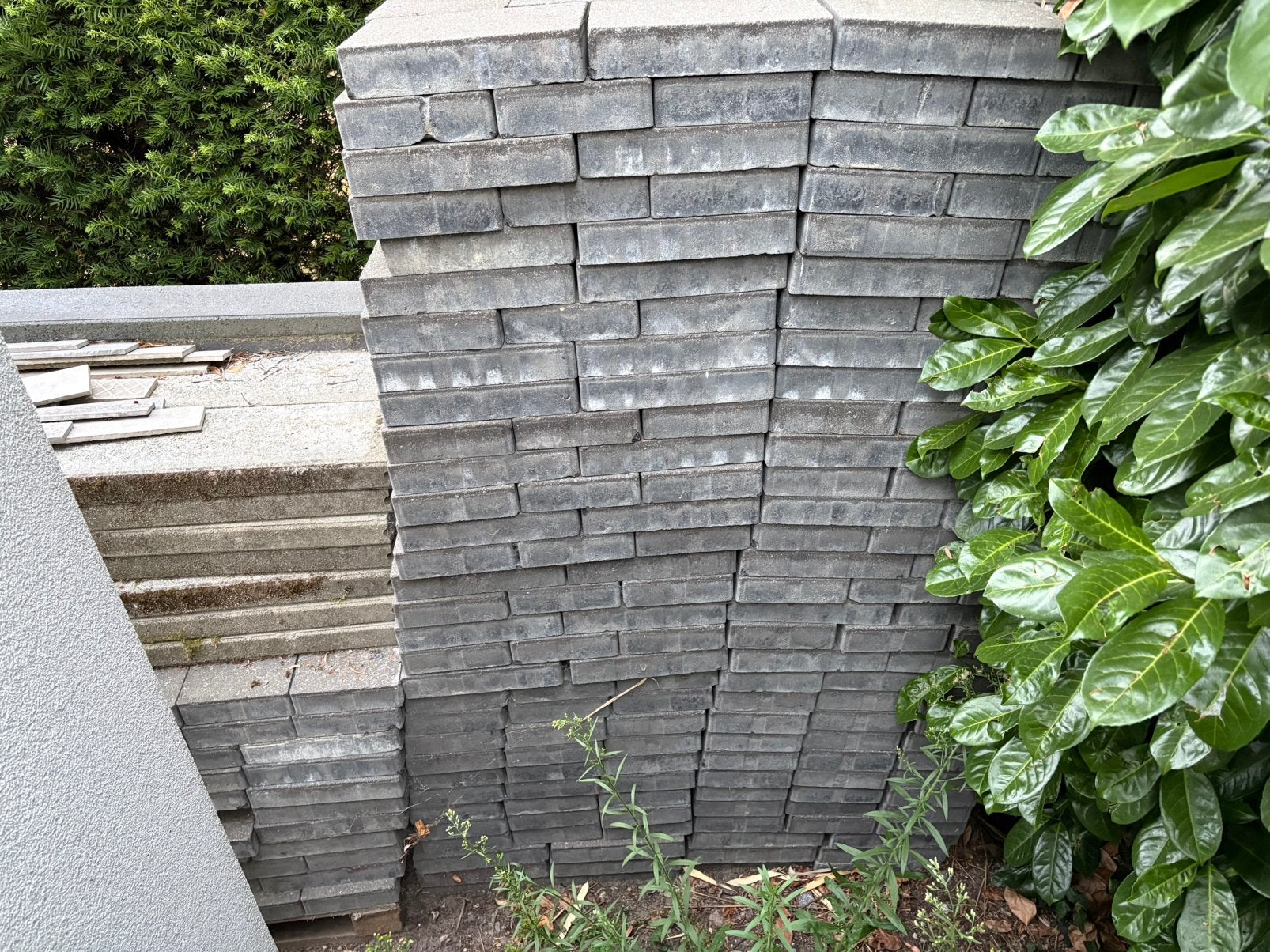 betonklinkers / tegels 30x20x5,5 cm – ca. 37m², Ophalen, Gebruikt, Klinkers, 10 m² of meer
