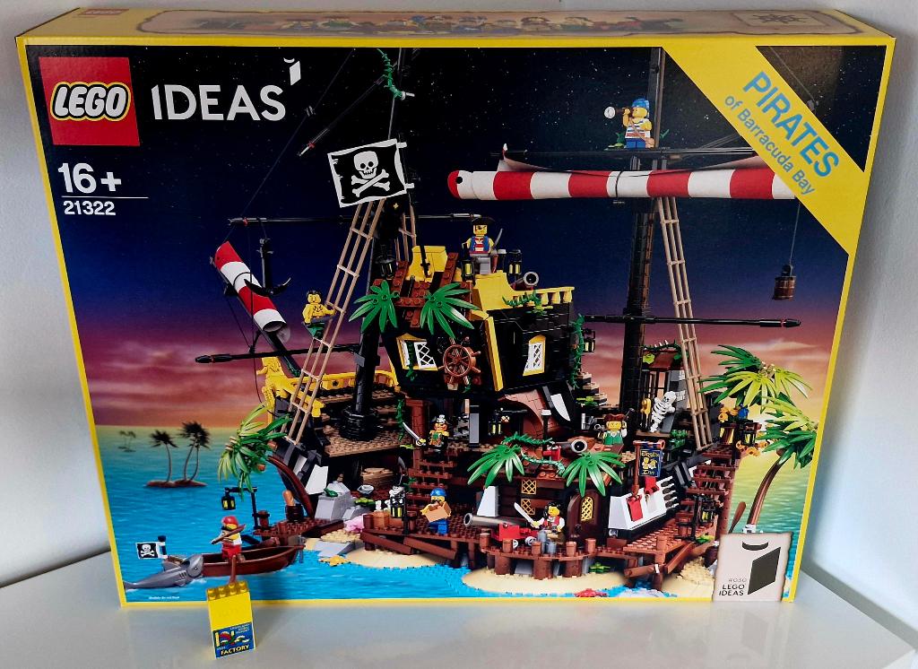 Lego 21322 Piraten van Barracuda Baai, Kinderen en Baby's, Speelgoed | Duplo en Lego, Nieuw, Lego, Complete set, Compleet, Ongeopend/sealed