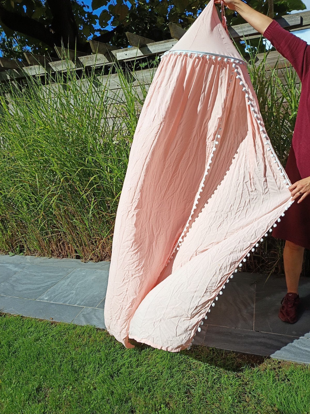Klamboe voor princessenbed, Ophalen, Zo goed als nieuw