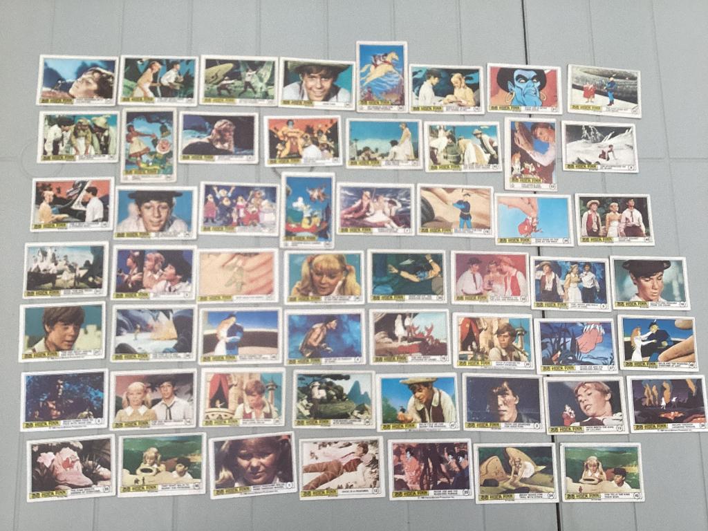55 chromos prenten Monty gum HUCK FINN volledige reeks, Verzamelen, Ophalen of Verzenden, Gebruikt, Foto