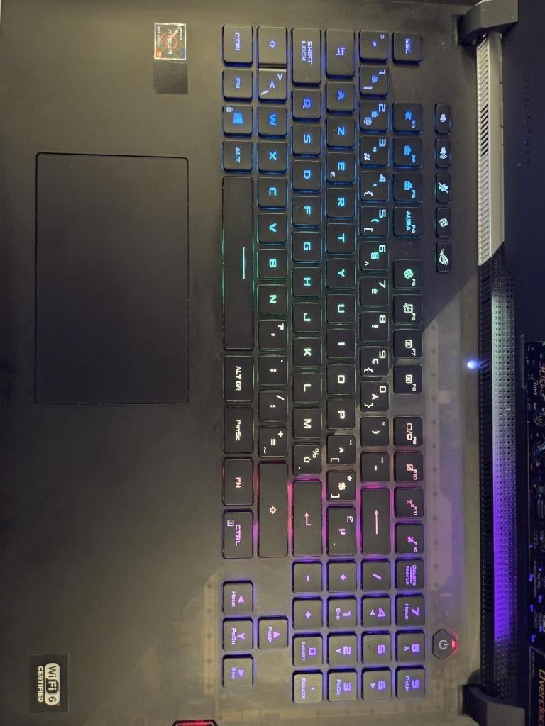 Asus ROG Strix Scar 17" G733QS-HG015T, 32 GB, 17 pouces ou plus, ASUS, 4 Ghz ou plus