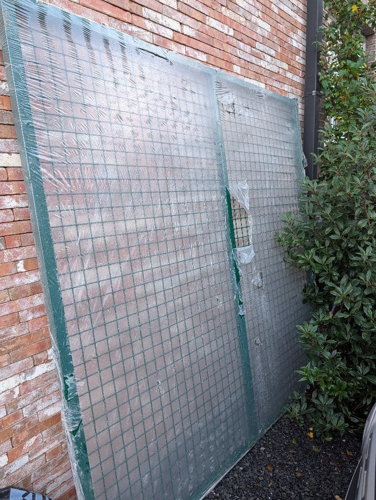 Porte de jardin, Jardin & Terrasse, Neuf, 200 cm ou plus, Portail battant, Enlèvement