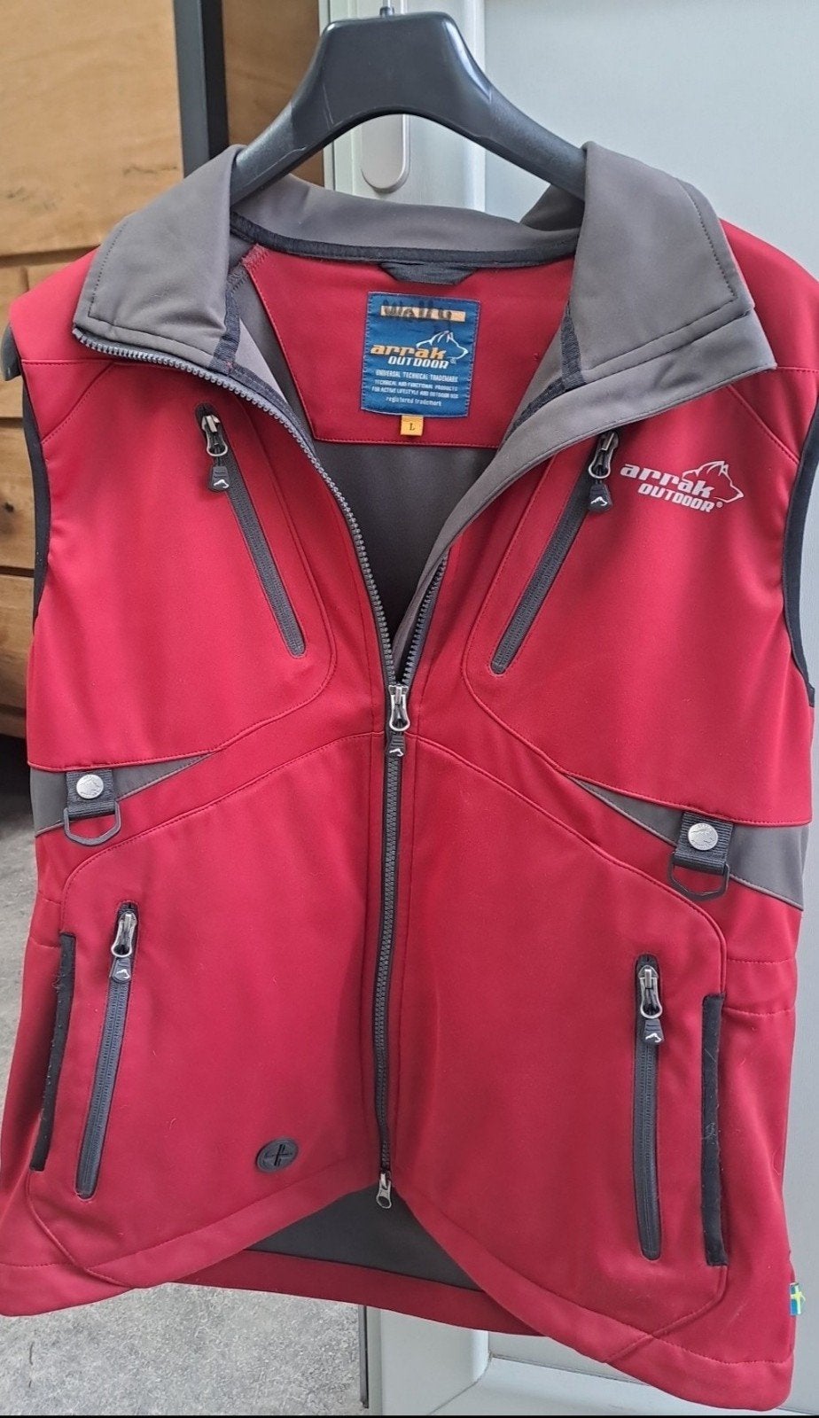 Arrak Training Vest softshell rood, Vêtements | Femmes, Blousons sans Manches, Enlèvement, Comme neuf, Taille 38/40 (M), Rouge