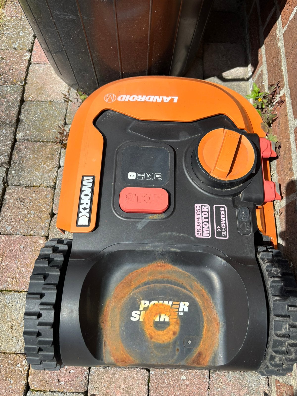 Landroid Worx M500 WR141e, Ophalen of Verzenden, Gebruikt, 20 tot 25 cm, Bestuurbaar via app