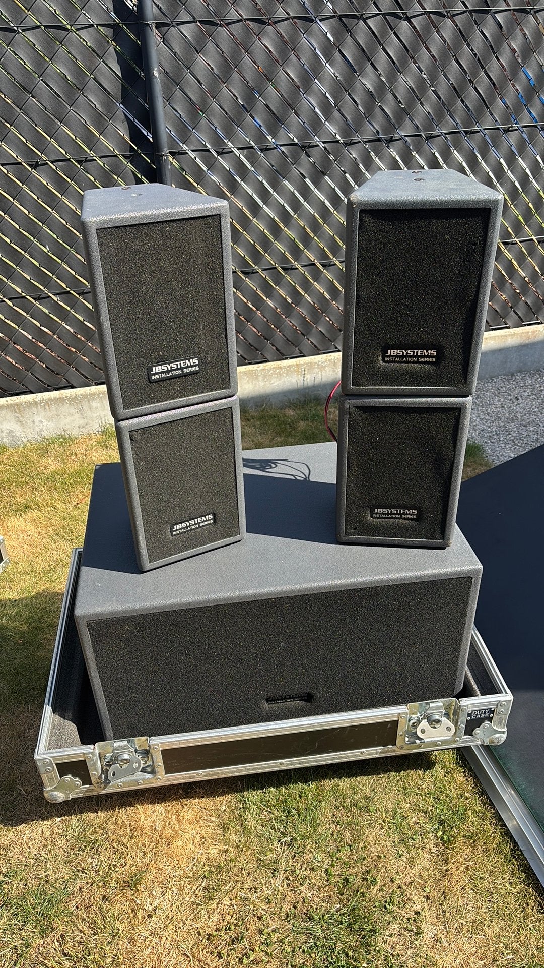 4x isx-5 en 1x isx-15S JB-systems, Ophalen, Gebruikt, Minder dan 500 watt