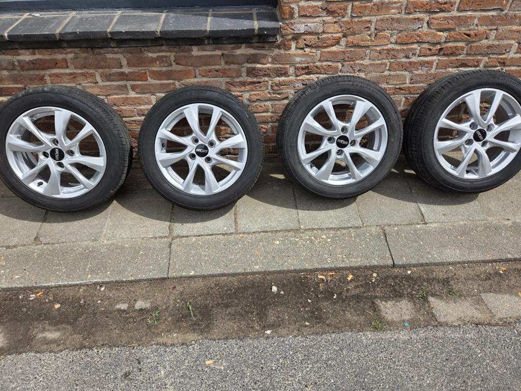 Velgen plus velgen nieuwstaat, Autos : Pièces & Accessoires, Pneus & Jantes, Enlèvement, Jante(s)