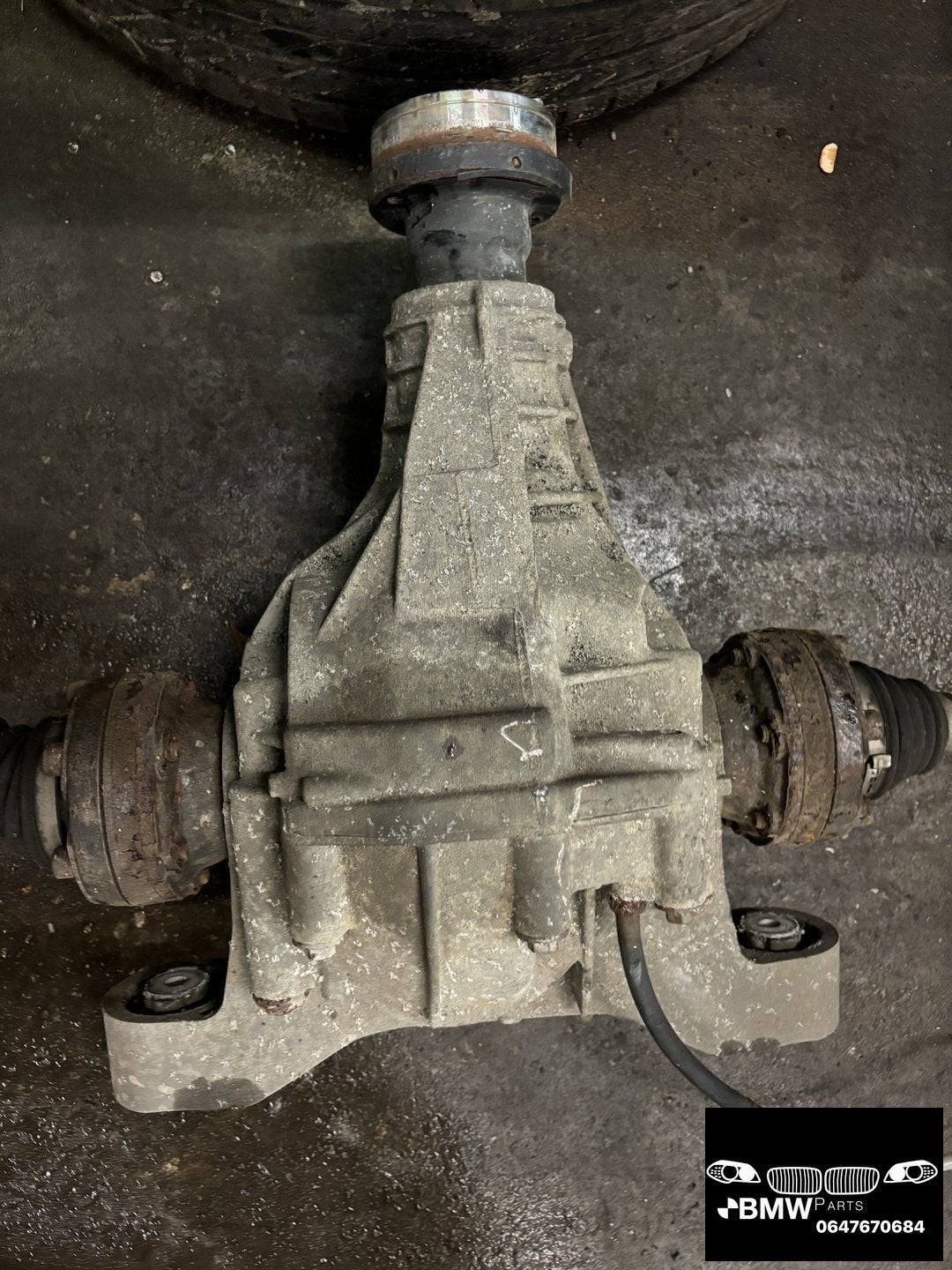 Differentieel achter Porsche Cayenne 4.5 v8 32v turbo, Auto-onderdelen, Transmissie en Toebehoren, Gebruikt, -, -, Porsche