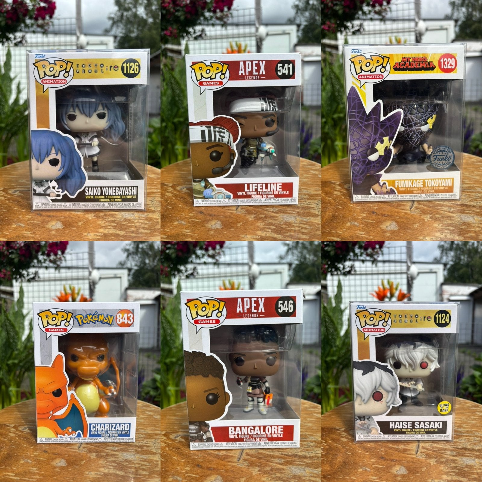 Funko pop Pokemon, Tokyo ghoul, MHA & Apex legends, Enlèvement ou Envoi