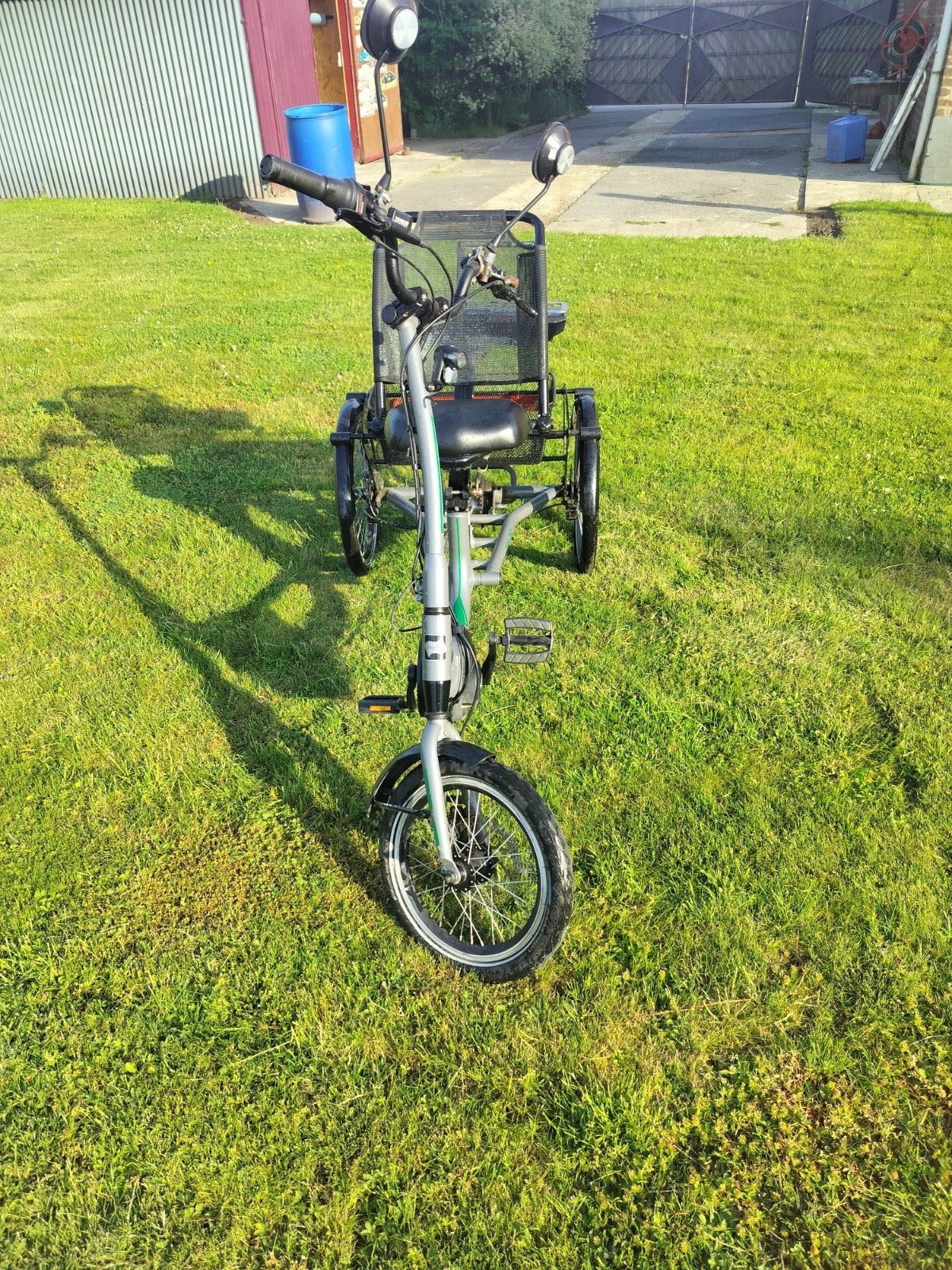 driewielfiets, Ophalen