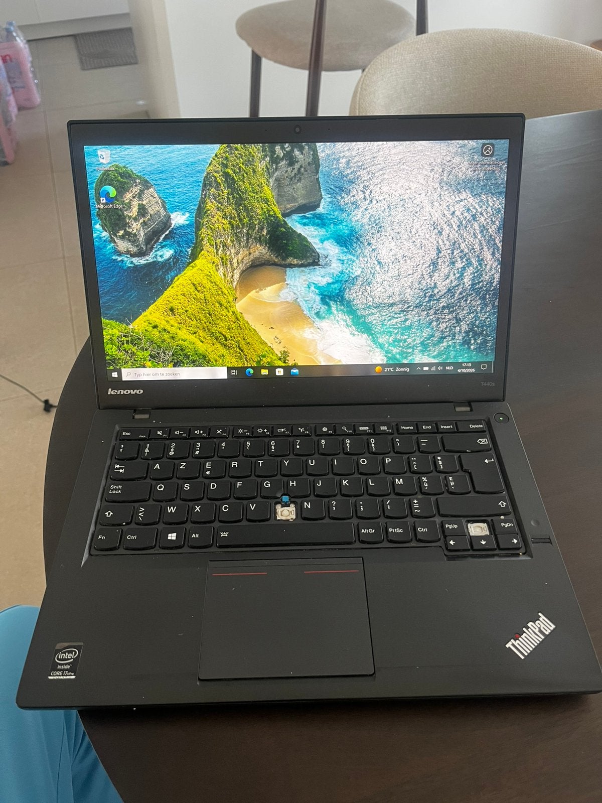 Levono i7, Ophalen, Zo goed als nieuw, 14 inch, 8 GB