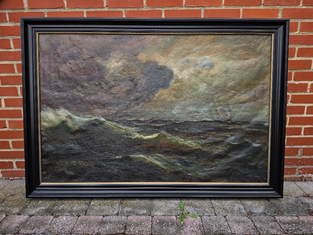 Zeezicht, Antiquités & Art, Enlèvement, Classique, Maritime / eau