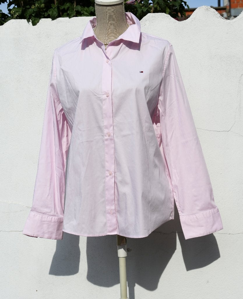 Chemisier rose Tommy Hilfiger - Taille 44 - neuf, Enlèvement ou Envoi, Rose, Tommy Hilfiger, Taille 42/44 (L)